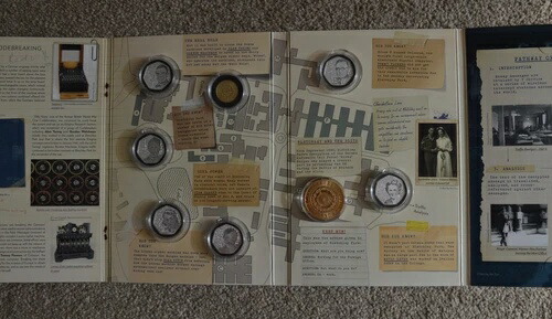 ブレッチリー・パーク コードブレイカーズの故郷 コインセット（金貨2021年 1ポンド TDC付き）画像