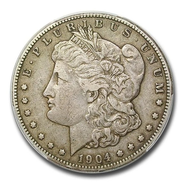 1904-S モルガン・ダラー VF-30 PCGS