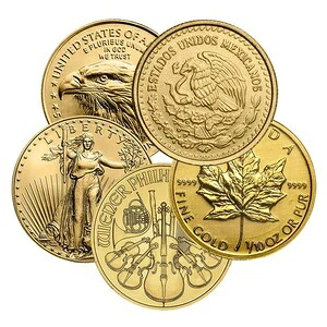 1/10オンス金貨 .9999 ファイン - ランダムデザイン