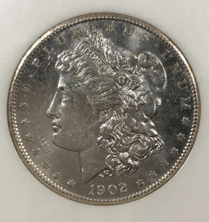 1902-O モルガン・ダラー 1.00ドル NGC MS64 PL プルーフ