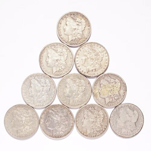 1897-O モルガン銀貨 10枚セット｜WORLD RESOURCE【KING店】 162,250円