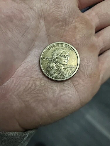 サカガウィア1ドル硬貨