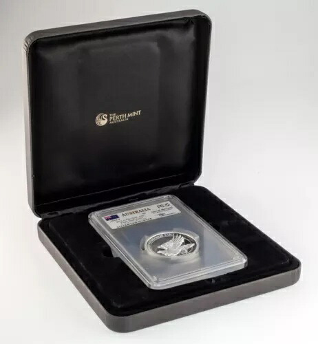 2014-P オーストラリア S$8 シルバー ウェッジテールイーグル PCGS PR70DCAM ボックス COA Mercanti