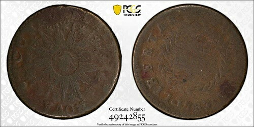 1783年 P 契約発行 ノヴァ コンステラティオ パターン - 銅 PCGS 正規品 - G 詳細