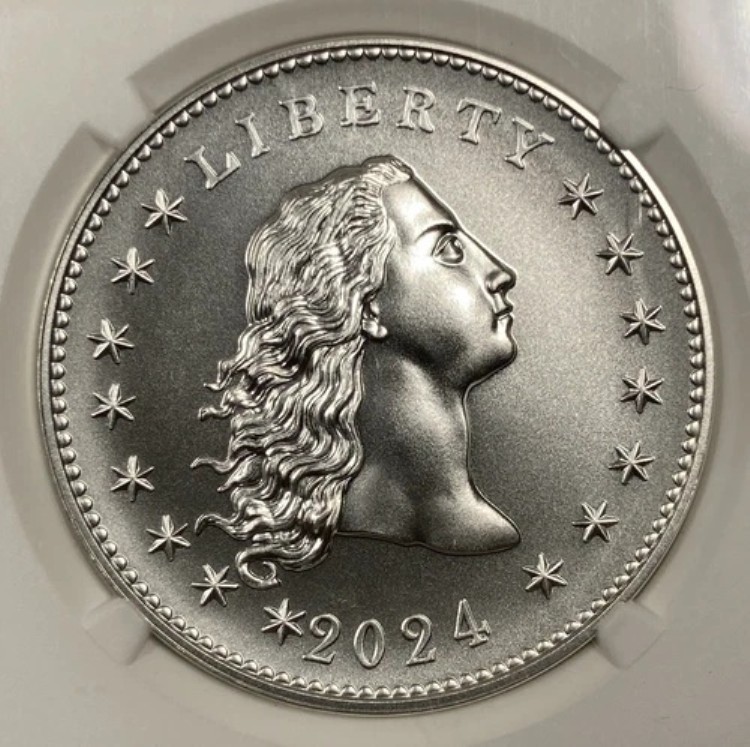 2024年 流れるような髪 230周年記念 NGC MS69。