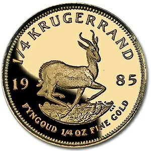 1985年南アフリカ1/4オンスプルーフ金貨クルーガーランド｜WORLD RESOURCE【KING店】