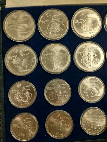 カナダ  1976 モントリオールオリンピック記念10ドル銀貨 6枚セット 楽天市場】カナダ モントリオールオリンピック「スタジアム