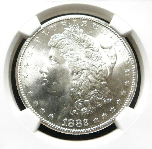 1882-S モーガン銀貨 NGC MS67 グレード BLAST ホワイトコイン｜WORLD RESOURCE【KING店】