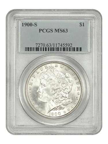 1900-S $1 PCGS MS63 - モルガン・ダラー｜WORLD RESOURCE【KING店】