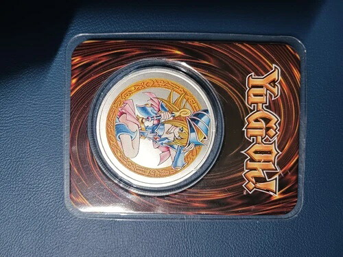 5枚セット！2023年ニウエS$2 遊戯王 ブラックマジシャンガール 999 1オンス銀貨