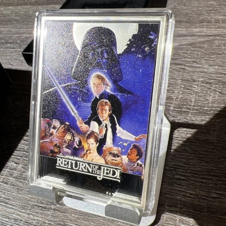 2023年 スターウォーズ ジェダイの帰還 5オンス シルバーコイン ニュージーランド製 13/200 鋳造 ?? 366,795円
