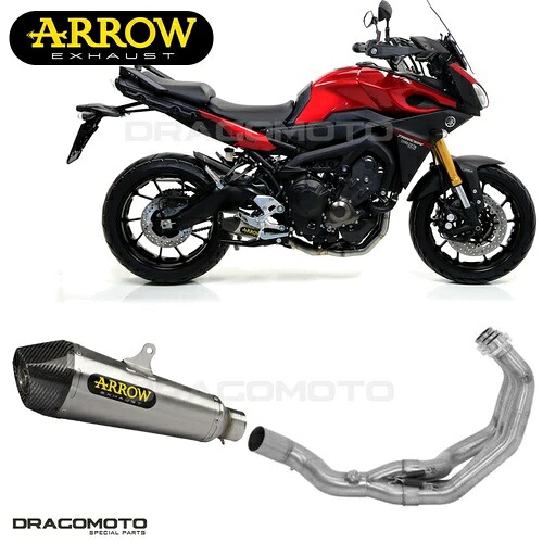 フルエキゾースト YAMAHA TRACER 900 GT 2018 2019 ARROW Nichrom X-KONE
