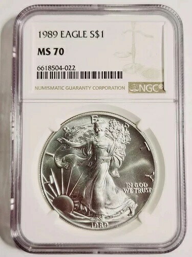 1989年 シルバーイーグルス NGC MS-70｜WORLD RESOURCE【KING店】