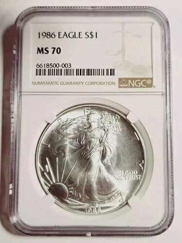 1986年 シルバーイーグルス NGC MS-70|WORLD RESOURCE【KING店】