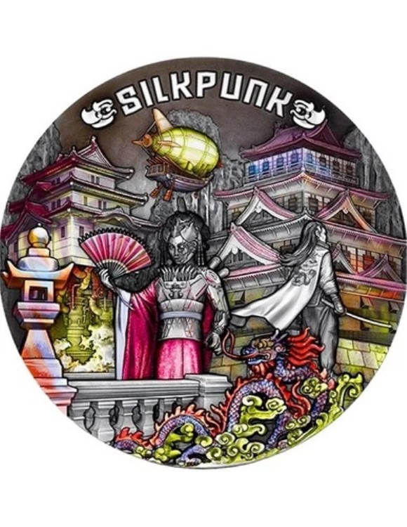 SILKPUNK「パンクユニバース」2オンス銀貨ニウエ 2022年以降｜WORLD RESOURCE【KING店】 320,265円