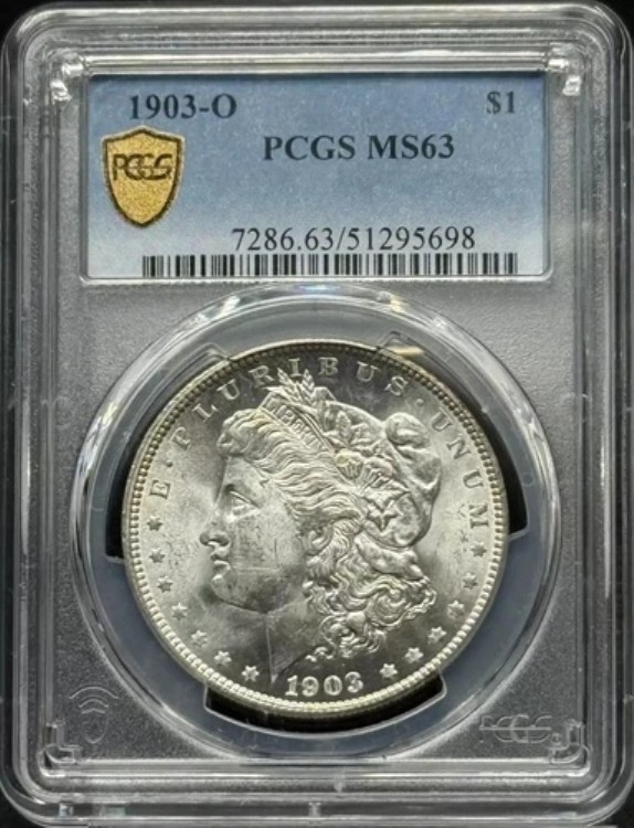 1903年 O モルガン銀貨 PCGS MS-63