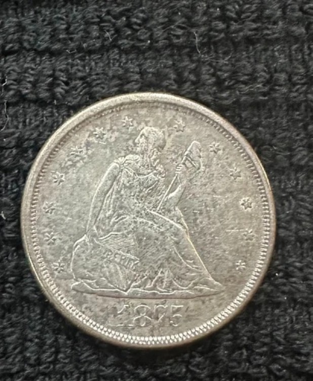 1875年S銀貨20セント硬貨｜WORLD RESOURCE【KING店】