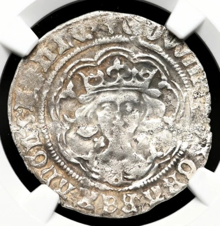 イングランド。エドワード4世（1461-1483年）、槌目銀貨、S-2012、NGC XF 詳細｜WORLD RESOURCE【KING店】