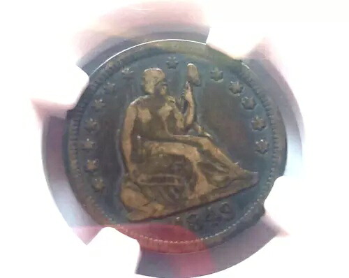 1849年 自由の女神像 NGC VF 20 傑出したオリジナル｜WORLD RESOURCE【KING店】