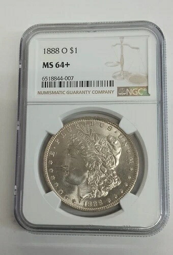 1888 O モルガン銀貨 MS 64+ NGC｜WORLD RESOURCE【KING店】