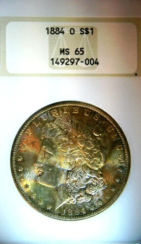 1884-O 1ドル モルガン NGC MS-65｜WORLD RESOURCE【KING店】