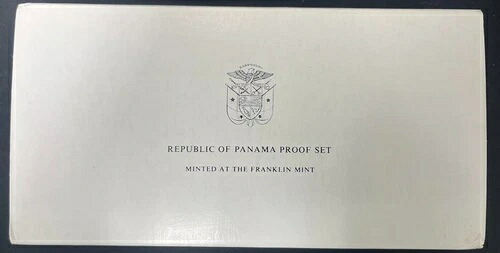1977年 パナマ共和国 プルーフ9枚セット フランクリンミント 箱・品質証明書付き ラージシルバー｜WORLD RESOURCE【KING店】