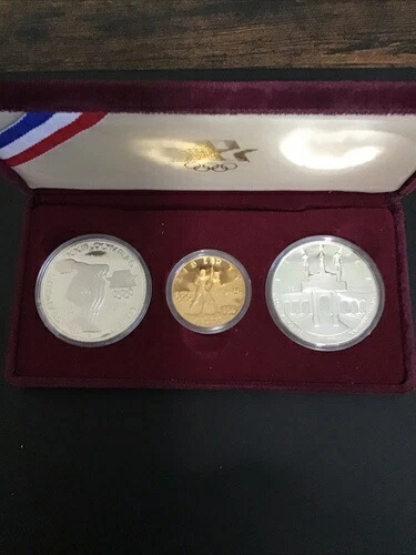 楽天市場】記念メダル ロサンゼルス オリンピック K21.6 1984年 金貨