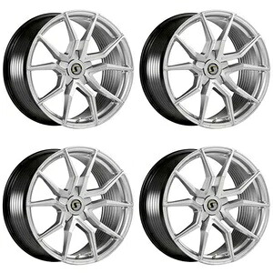 シュミット 4本 ドラゴ 10.5Jx20 ET28 5x112 SIL アウディ S5 タイプ B9-用