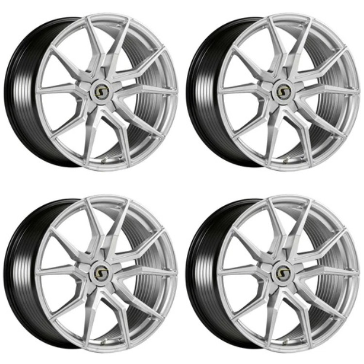 シュミット 4本 ドラゴ 10.5Jx20 ET33 5x112 SIL アウディ A5 MKI タイプ B8/B81-用|WORLD RESOURCE【KING店】