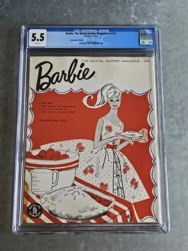 バービー：マテル バービー マガジン - v.3 #1 - 1/63 - CGC 5.5 ?トップポップ?