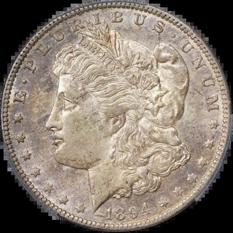 1894-O モルガン銀貨 PCGS MS62 美しい外観 美しい打刻｜WORLD RESOURCE【KING店】