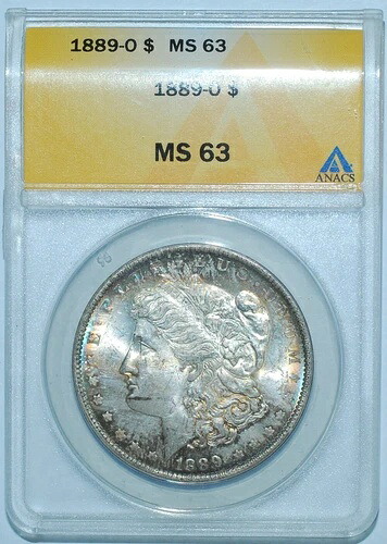 1889 O ANACS MS63 モルガン銀貨｜WORLD RESOURCE【KING店】