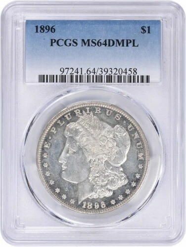 1896年 モルガン銀貨 MS64DMPL PCGS