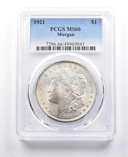 1921年 モルガン銀貨 MS66 PCGS *2113
