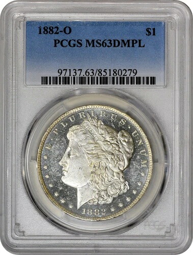 1882-O PCGS MS63DMPL モルガン銀貨