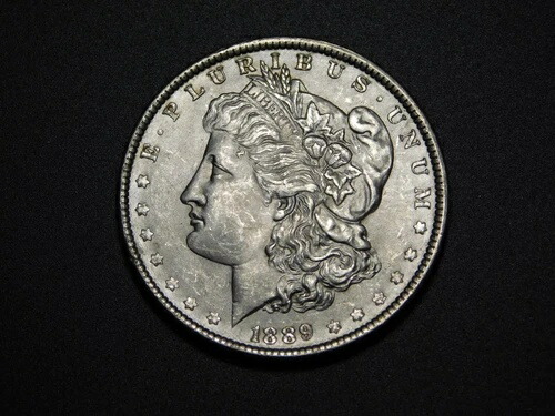 オールドウェストアメリカコイン 1889年 モーガン銀貨 234,135円