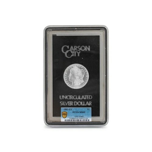 1883 CC GSA MS65 PCGS モルガン銀貨