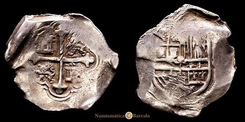 フェリペ 3 世 8 レアル (25,13g) (1598-1621) メキシコ KM-43-4 VF｜WORLD RESOURCE【KING店】
