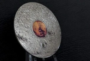 クック諸島 2017、MARSメテオリット、3オンス銀貨、20ドル、レッドプラネット画像