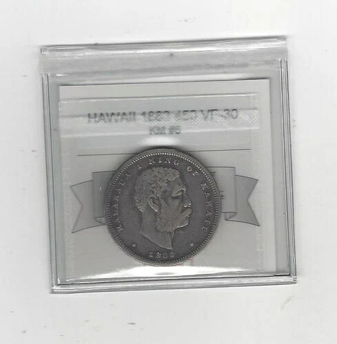 1883年ハワイ、50セント、KM# 6｜WORLD RESOURCE【KING店】