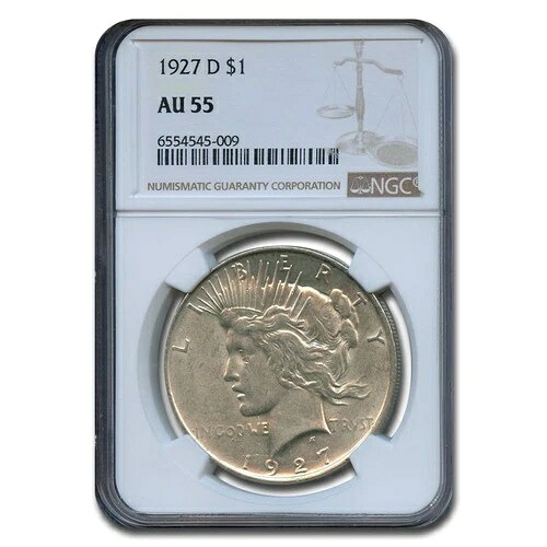 1927-D ピースダラー AU-55 NGC｜WORLD RESOURCE【KING店】 103,950円