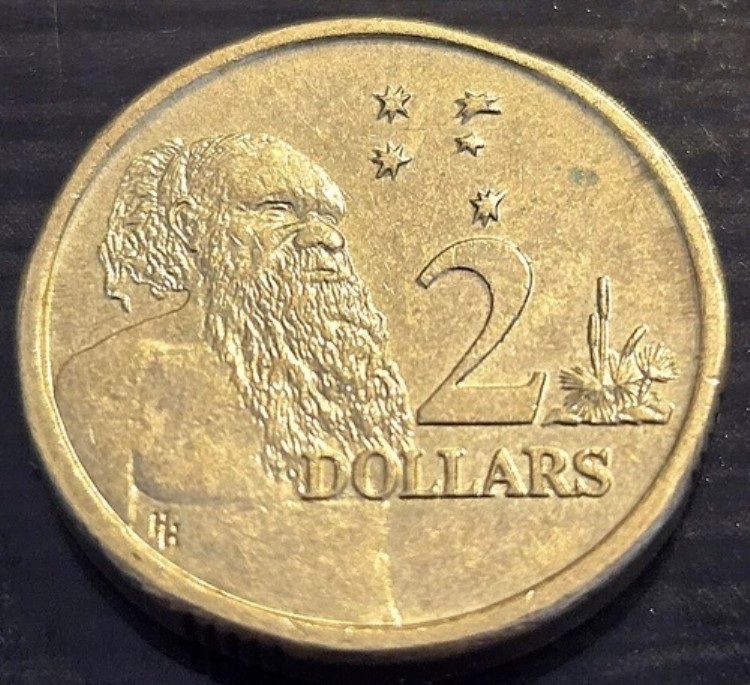 楽天市場】希少な1988年オーストラリア2ドル硬貨。HHとRDMのイニシャル