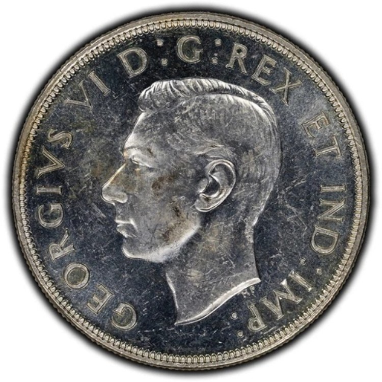 カナダ 1946年 1ドル銀貨 - 未流通 +｜WORLD RESOURCE【KING店】