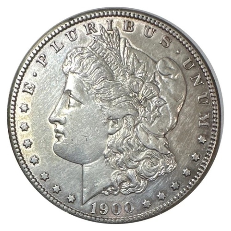 1900年代-S 米国銀貨 モルガン 1ドル - キーデート - ほぼ未使用|WORLD RESOURCE【KING店】