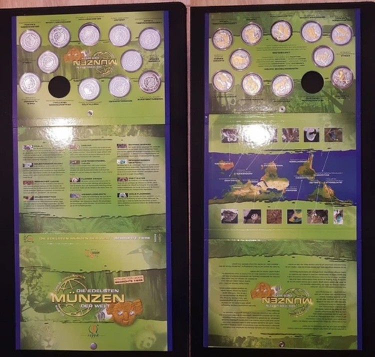 リベリア 11x 10ドル 2005年 世界で最も貴重なコイン プルーフ SP84308- 213,400円