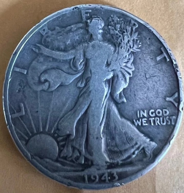 1943年のハーフドル銀貨|WORLD RESOURCE【KING店】
