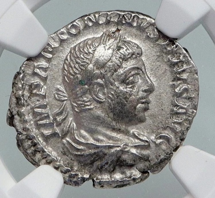 エラガバルス 218年 ローマ 古代銀貨 アンティーク オールドリバティ NGC コイン i87442｜WORLD RESOURCE【KING店】 245,850円
