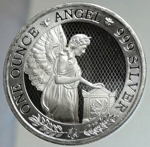 2021年 セントヘレナ 英国 エリザベス2世 シルバーポンドコイン ナポレオンの墓 天使 i112454｜WORLD RESOURCE【KING店】