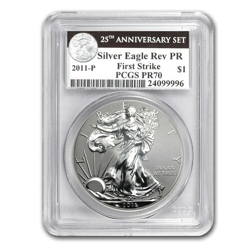 2011-P リバースプルーフ シルバーイーグル PR-70 PCGS (FS)