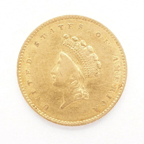 1854年 リバティ 1ドル金貨 Ty II｜WORLD RESOURCE【KING店】